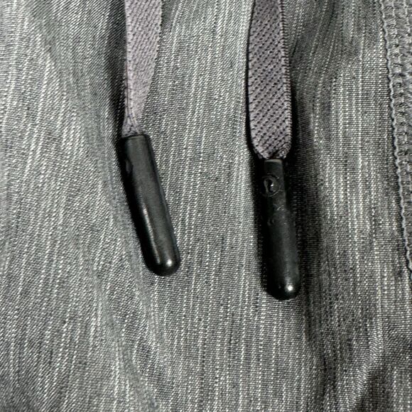 Lululemon Shorts Men’ Medium Black Heather Linerless Athletic Running Training - Picture 2 of 5